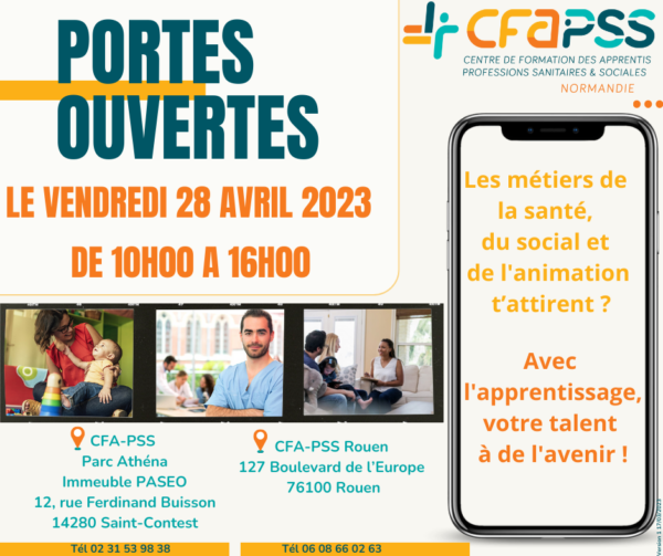 portes ouvertes cfa pss saint contest rouen